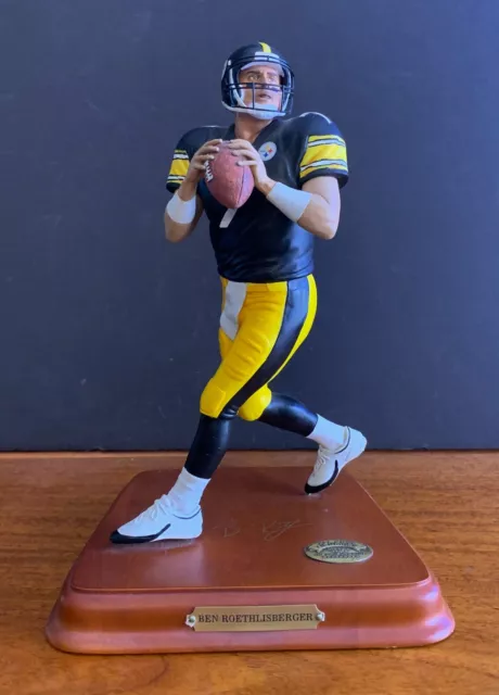 BEN ROETHLISBERGER Pittsburgh Steelers DANBURY MINT "All Star Series" COA/no Box