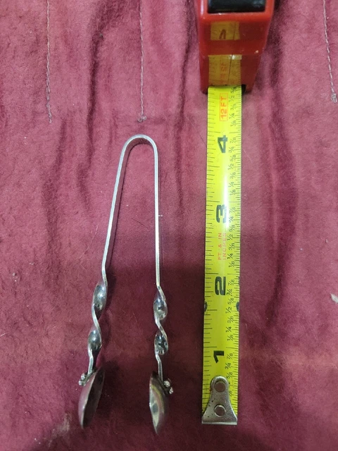 Hobe Sterling Silver Sugar Tongs