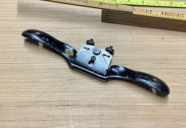 vintage Stanley No 151 spokeshave, Flat bottom, made in England