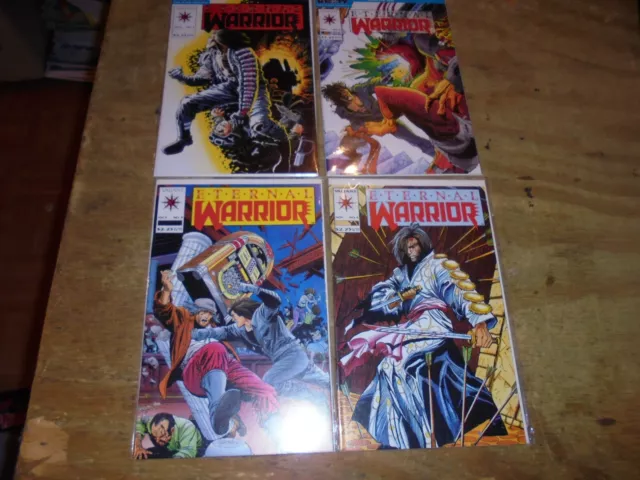 Eternal Warrior (1992) Valiant Comic Lot Issues # 1 2 3 and 4  1st Bloodshot VG+