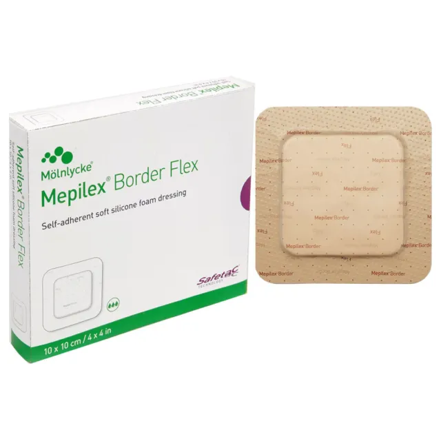 Molnlycke Mepilex Border Flex Adhesive Bandage - 595300 5 Pcs Exp. Jan. 28,2025
