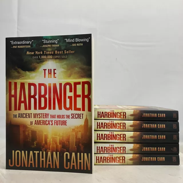 The Harbinger A Novel by Jonathan Cahn Lot of 6 Suspense Fiction TPB Books