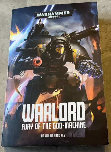 Warhammer 40K Warlord Fury Of The God Machine David Annandale 2018 schwarze Bibliothek