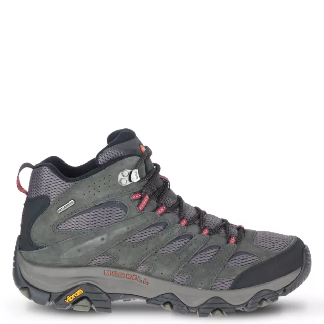 Merrell Men's Moab 3 Mid Waterproof Hiking boots, Beluga, 10.5