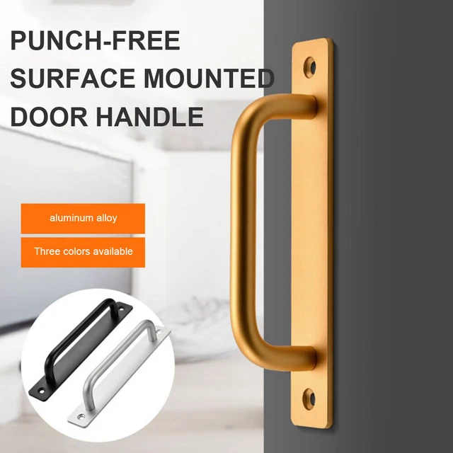 Aluminium Alloy Sliding Barn Door Handle Pull Wood Door Gate Handle Hardware