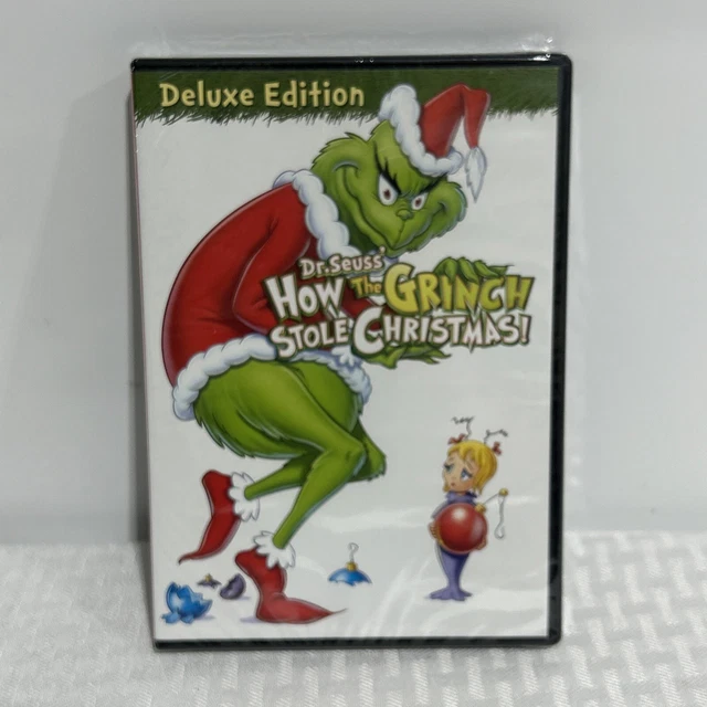 DR. SEUSS' HOW the Grinch Stole Christmas DVD (Deluxe Edition) NEW