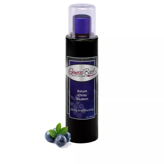 Balsam Crema Blaubeere 0,26L mit original Crema di Aceto Balsamico di Modena IGP