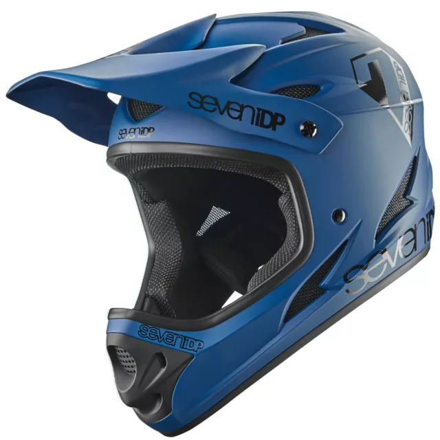 7Idp M1 Full Face Mountain Bike/Bmx/Enduro/Ebike Helmet Blue  Medium++Sale