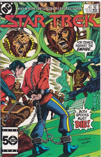 Star Trek #14, Vol. 3 (1984-1988) DC Comics, High Grade