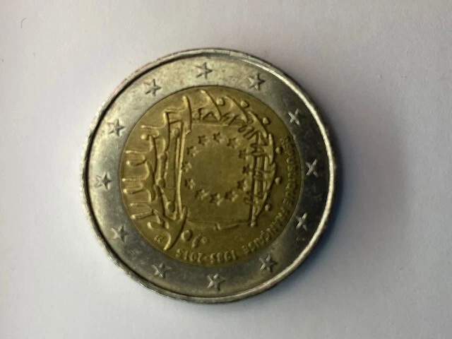 Pièce De 2 Euros République Française 1985 Valeur PIÈCES DE 2 Euros rare république française 1985-2015 EUR 100,00