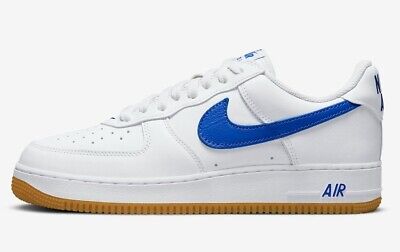 NEW Nike Air Force 1 Low Retro 'Color Of The Month' Royal Blue Men's Size 13