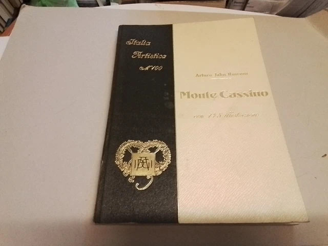Montecassino Arturo Jahn Rusconi Arti Grafiche 1929, 25f24 Montecassino Arturo Jahn Rusconi Arti Grafiche 1929, 25f24