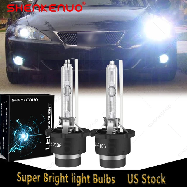 For Lexus ES330 2004 2005 2006 - 6000K Xenon HID Headlight Bulbs Low Beam Qty2