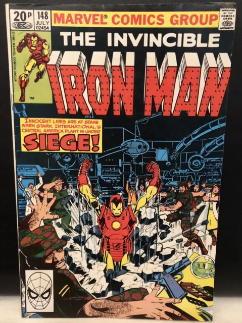 INVINCIBLE IRON MAN #148 Comic Marvel Comics