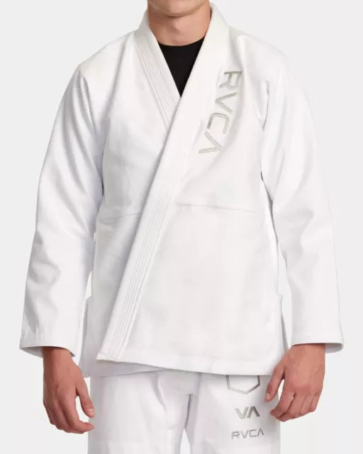 White Rvca X Shoyoroll Brazilian Jiu Jitsu Uniform