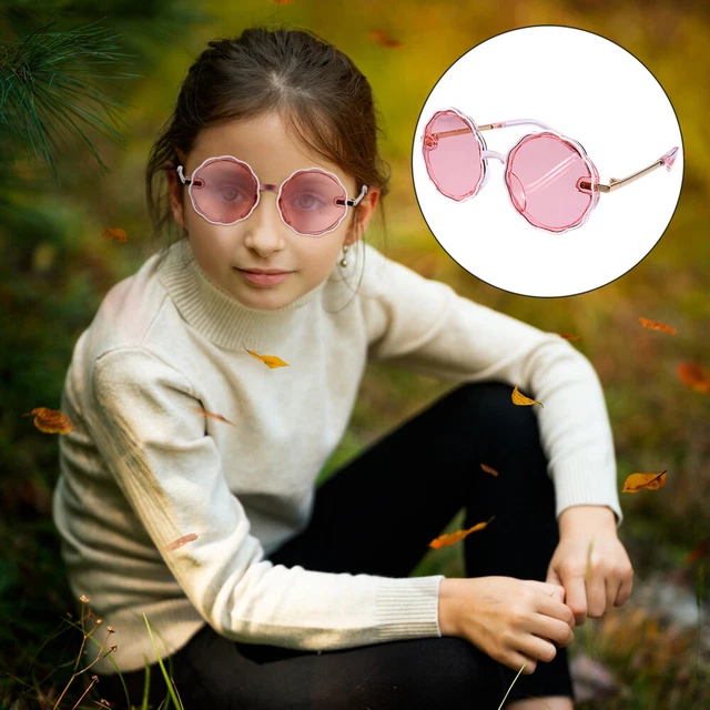 Occhiali da sole con cornice floreale per bambini occhio neonato esterno