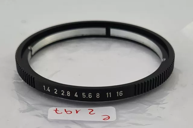 LEICA Leitz Summilux-R 1.4/80 Lens Spare Part Objektiv Blenden-Ring Ersatzteil 0
