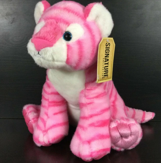 AURORA-DESTINATION NATION-SIGNATURE COLLECTION-PINK Bengal Tiger Plush ...