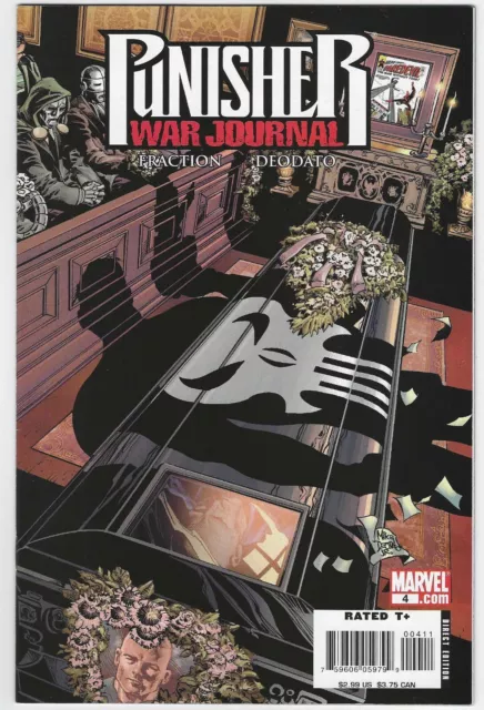 PUNISHER WAR JOURNAL 4 NM 1st PRINT 2007 2006 2nd SERIES LB2