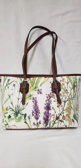 Sac bandoulière floral multicolore femme Dana Buchman sac à main et sac à main de changement portefeuille 3