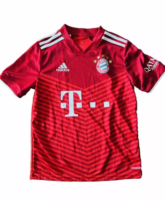 Adidas FC Bayern München 2021/2022 Heimtrikot Kinder Trikot, Größe 164