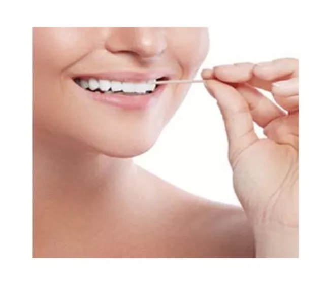 Bambusstick Zahnplektren Zahnseide Zahnpflege Mundhygiene Zahnstocher 2