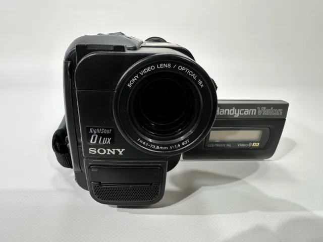 Sony Handycam Vision CCD TRV27E 72x Zoom Akku Defekt Läuft mit Netzteil HL 2