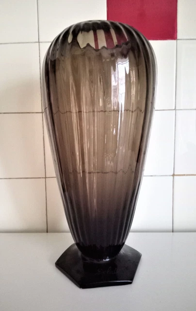 Emile Gallé | Vase balustre en verre multicouche (Circa 1890
