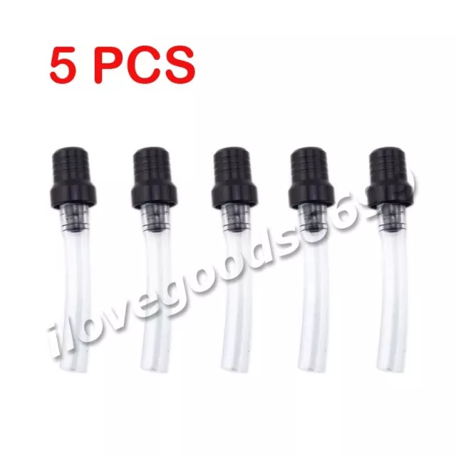 5x Gas Fuel Tank Cap Valve Vent Breather Hose For Pit Dirt Bikes Motorcycle