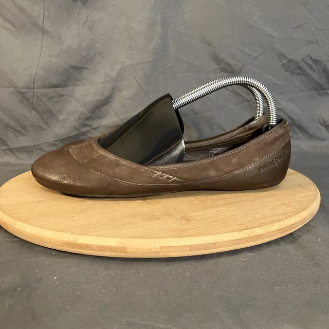 PATAGONIA MAHA SMOOTH Women s 8.5 39.5 Brown Espresso Nubuck Ballet Flats Shoes EUR 27 45 PicClick ES
