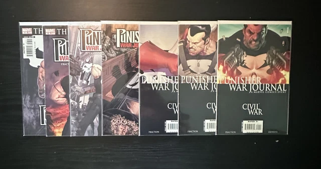 Marvel Comics: Punisher War Journal Vol. 2 (2007) #1-26 + Annual Complete Set
