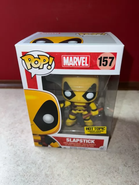 Funko POP! Marvel Deadpool SLAPSTICK #157 Hot Topic Exclusive