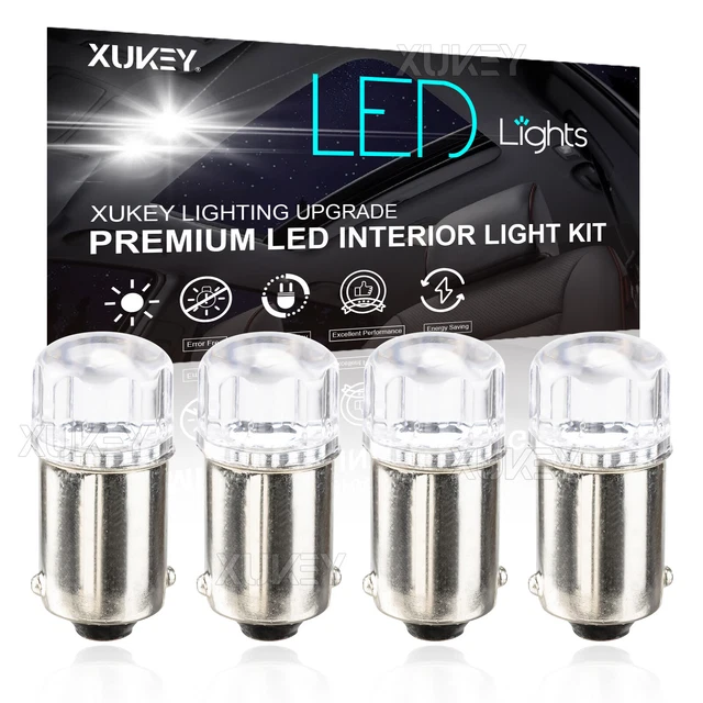 4x Ba9s T 4w SMD LED Autolampe Glühbirne Standlicht Innenraum Beleuchtung h10 w