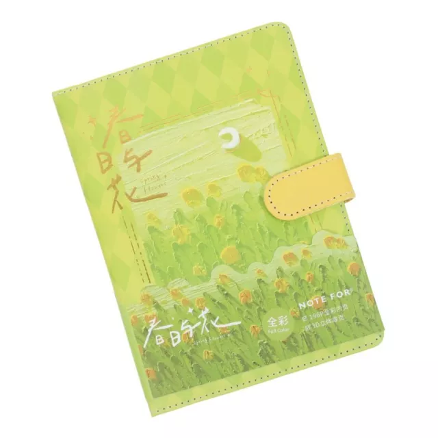 A5 Memo Pads Green Spiral Notebooks Daily Planner Book  Office Stationery