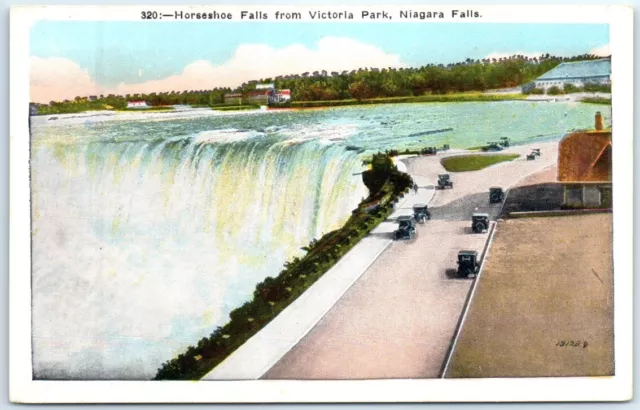 Postcard - Horseshoe Falls from Victoria Park, Niagara Falls