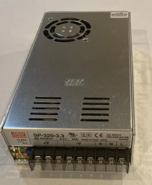 Mean Well MW SP-320-3.3  AC Input 100-240 VAC /SA