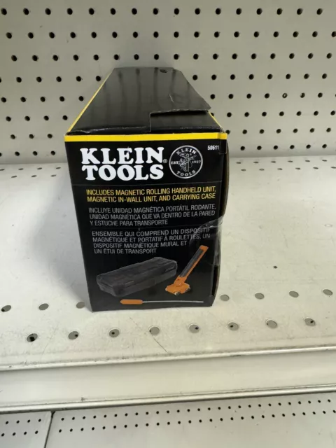 Klein Tools 50611 Magnetic Wire Puller, Fishes and Pulls Wire Cable Behind Walls 3