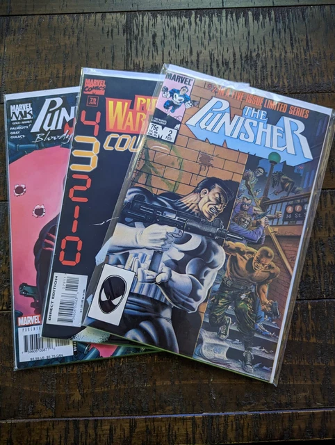 🔑Punisher Vol 1 Issue 2, War Journal Countdown and Bloody Valentine: All Keys!!