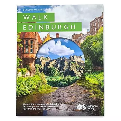 Walk Edinburgh Map | Water of Leith & Royal Mile | Ordnance Survey | OS Urban Se