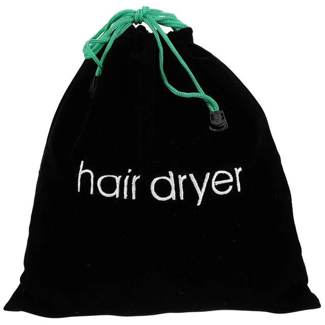 2 Pc Sac De Rangement Pour Sèche-cheveux Étanche À La Poussière Bonnet