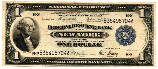 Fr. 712 1918 Fédéral Reserve Banque Note