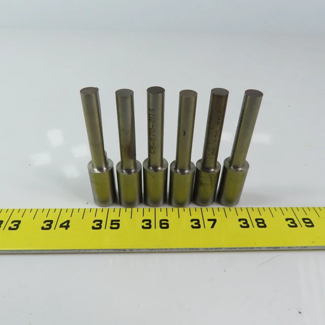 Carbon Steel Counter Bore Pilot 17/32" x 5/16" x 1" Depth Lot of 6