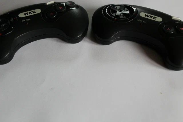 SEGA MEGADRIVE (PAL): Manettes sans fil infra-rouge WKK / TBE & fonctionnelles. 7