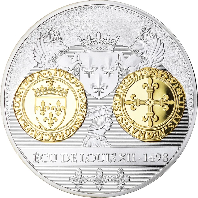 Autres - France, Medal, Histoire De La Monnaie Française, 5000 Francs 1944 Spl Cuivre 484909267