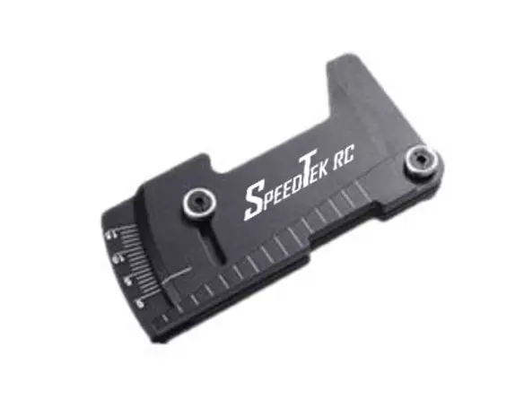 SpeedTek RC Aluminum Suspension Ride Height & Camber Gauge Tool For 1/10 Scale