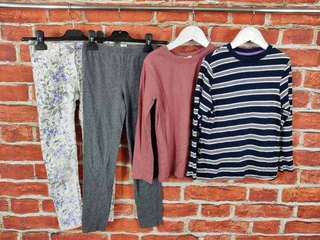 GIRLS BUNDLE BAGE 7-8 YEARS GAP ZARA etc JEANS LEGGINGS TOP T-SHIRT KIDS 128CM