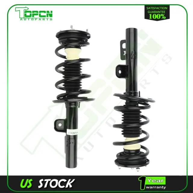 For 2009-2011 Ford Flex 2X Front Complete Struts Shock Absorbers w/ Springs Pair