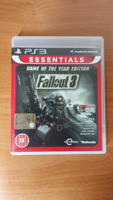 Fallout 3 Game Of The Year Edition Goty Playstation 3 Ps3 E