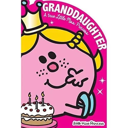 Little Miss - Carte d'anniversaire GRANDDAUGHTER (SG28425)