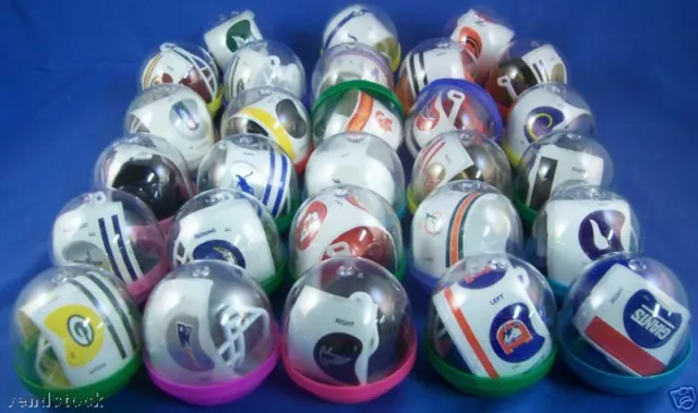 New Nfl Football V1 1980'S Gumball Helmet- Sealed In Capsule - You Pick One!